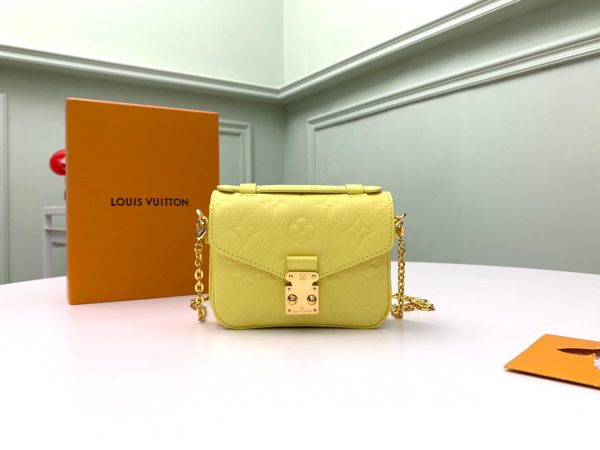 LV Micro Metis Bag yellow